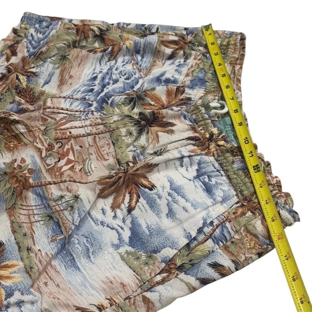 Reyn Spooner Lined Tropical Hawaiian Vacation Resort‎ Swim Trunks Men's Size M